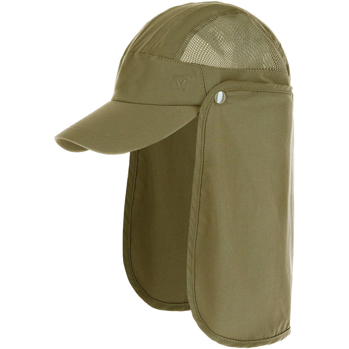 Czapka z daszkiem z odpinaną osłoną karku Viking Tenta 7400 khaki