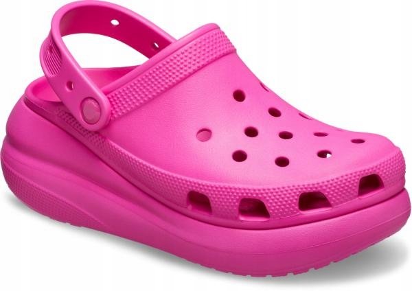 Damskie Buty Chodaki Platforma Crocs Classic Crush Clog Crocs