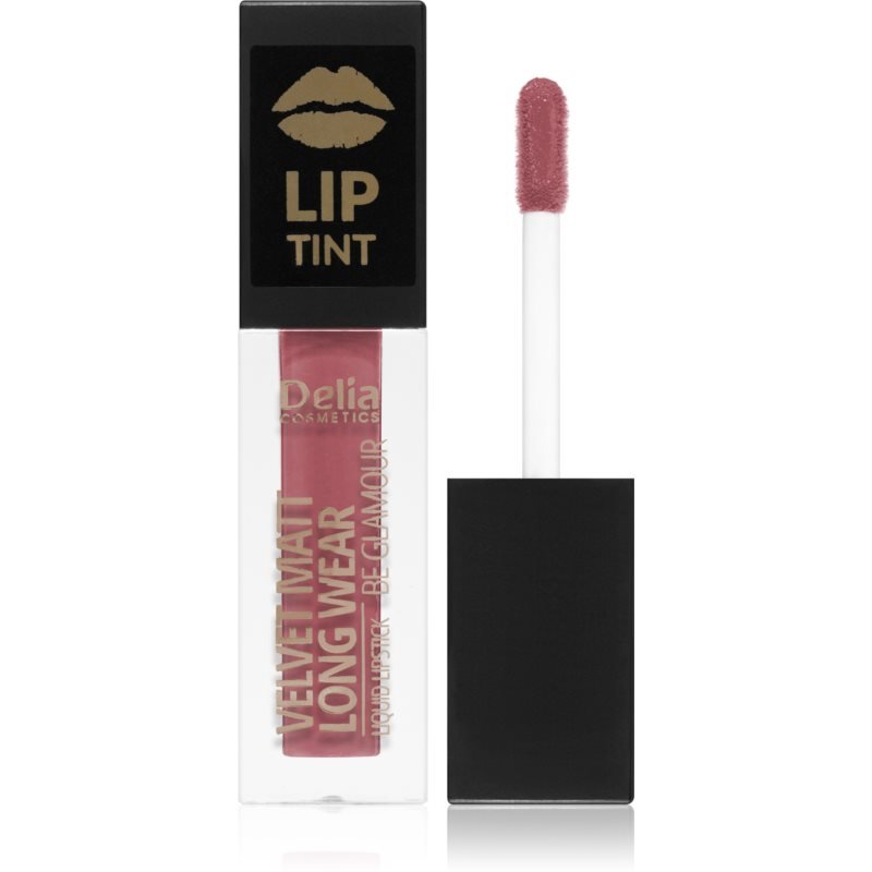 Delia Cosmetics Lip Tint Pomadka Matowa W Płynie Odcień 010 Nude