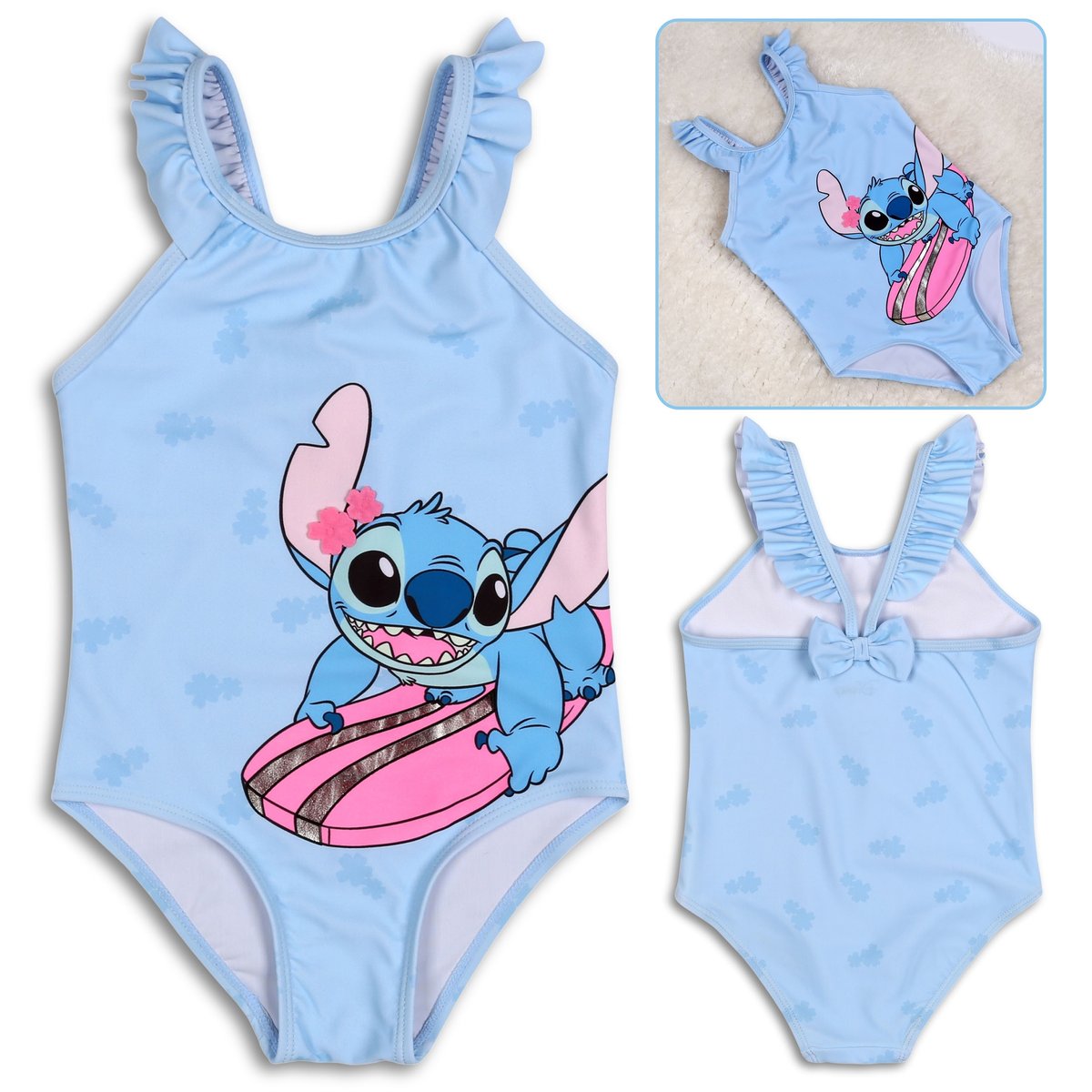 Disney Lilo I Stitch Dziewcz Cy Str J K Pielowy Niebieski Str J