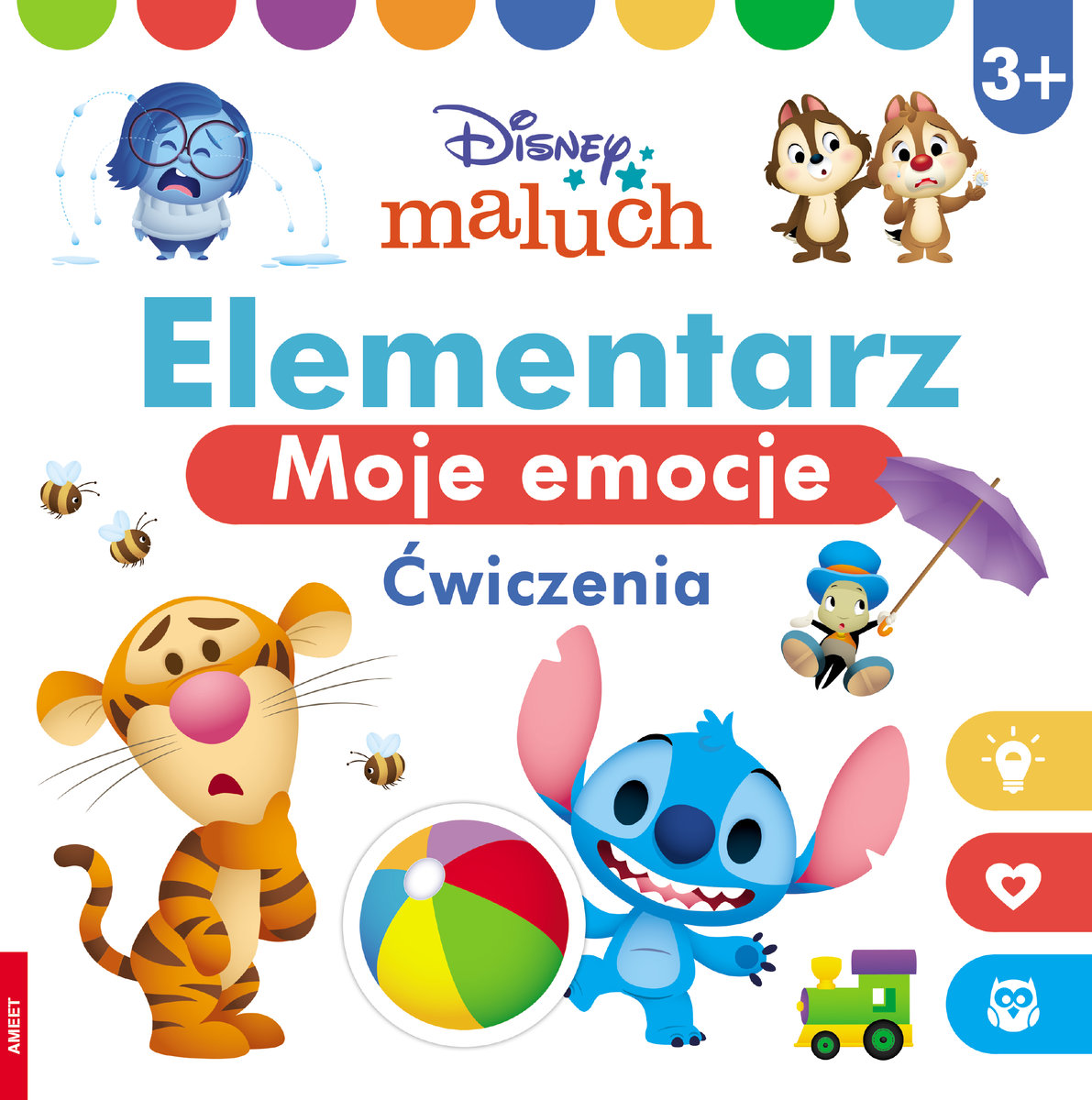 Disney Maluch Elementarz Moje emocjie Ćwiczenia Opracowanie