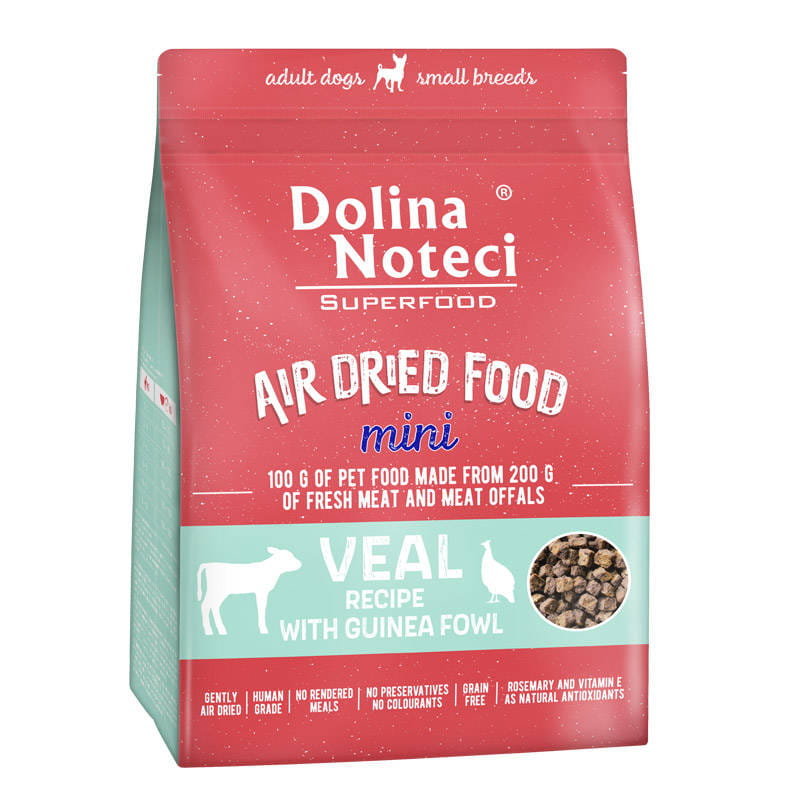 Dolina Noteci Superfood Mini Danie Z Cielęciny Z Perliczką Karma