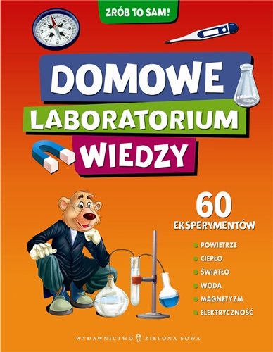 Domowe laboratorium wiedzy Opracowanie zbiorowe Książka w Empik