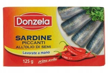 Donzela Sardine Piccanti Sardynki Z Chili G Inna Producent Sklep