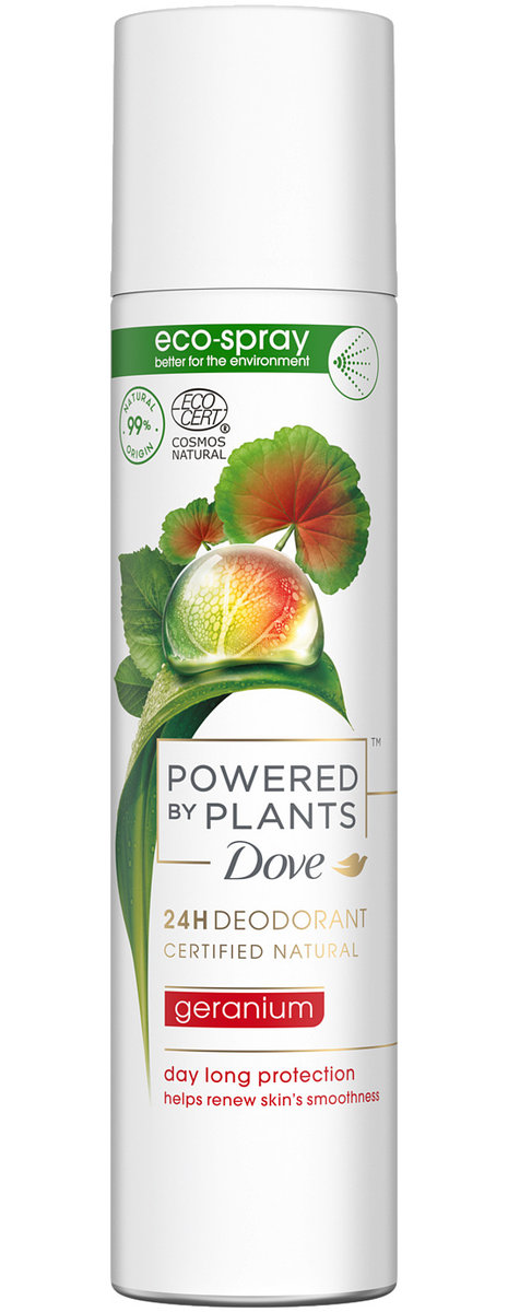 Dove Powered By Plants Geranium Dezodorant Spray 75ml Sklep EMPIK