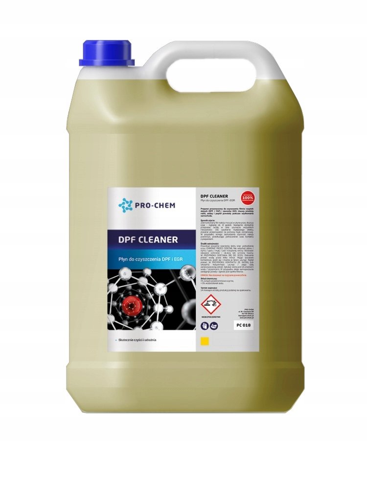 Dpf Cleaner L P Yn Czyszczenia Dpf Egr Pro Chem Pro Chem