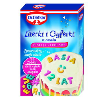 Dr Oetker Kolorowe Literki I Cyferki G Dr Oetker Sklep Empik