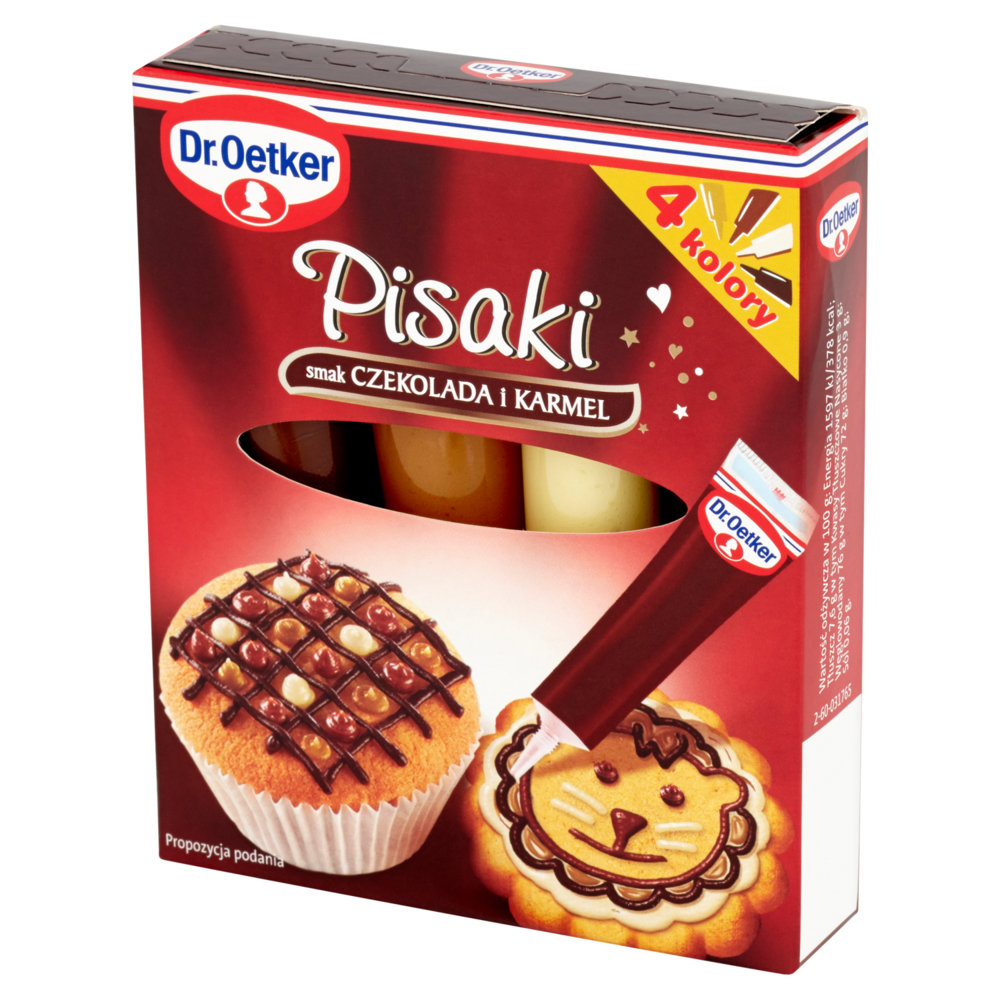 Dr Oetker Pisaki Smak Czekolada I Karmel G Dr Oetker Sklep