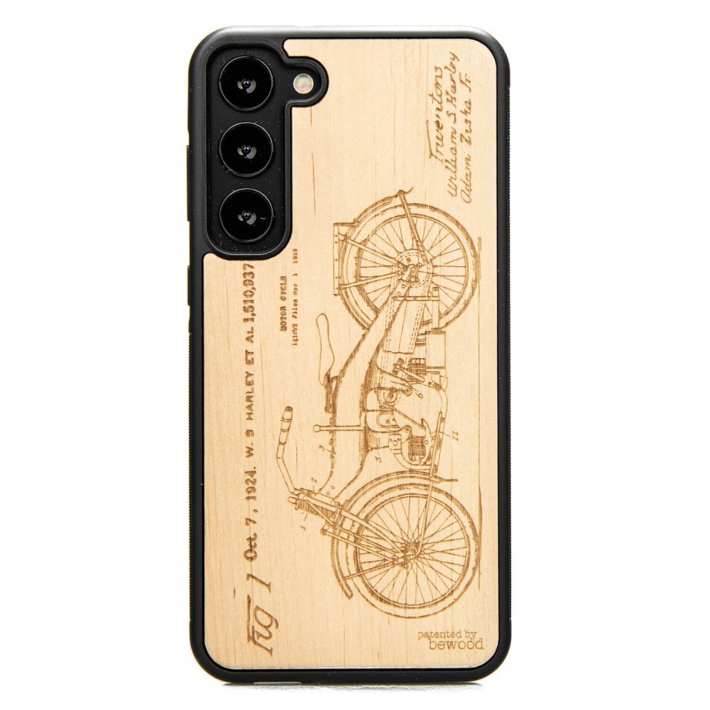 Drewniane Etui Bewood Samsung Galaxy S Plus Harley Patent Aniegre