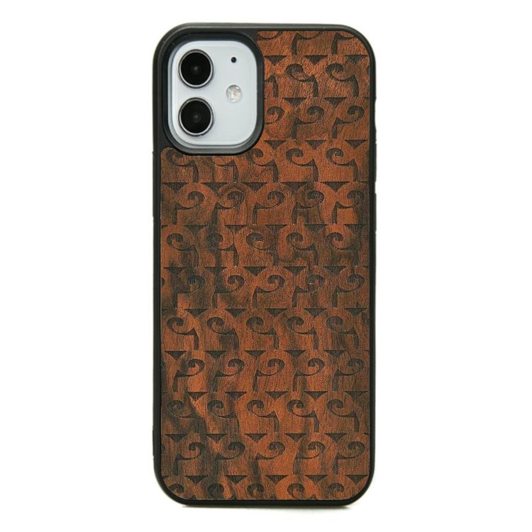 Drewniane Etui IPhone 12 Mini Morze Imbuia ForestZone ForestZone