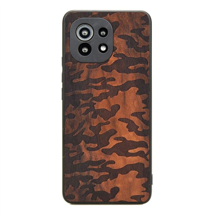 Drewniane Etui Xiaomi Mi 11 Lite Camo Imbuia ForestZone ForestZone