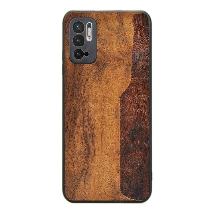 Drewniane Etui Xiaomi Redmi Note 10 5G Beer Geek Imbuia Forestzone