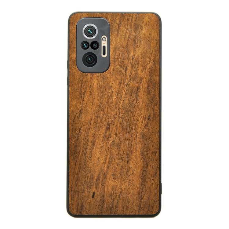 Drewniane etui Xiaomi Redmi Note 10 Pro Forestzone Imbuia Gładkie