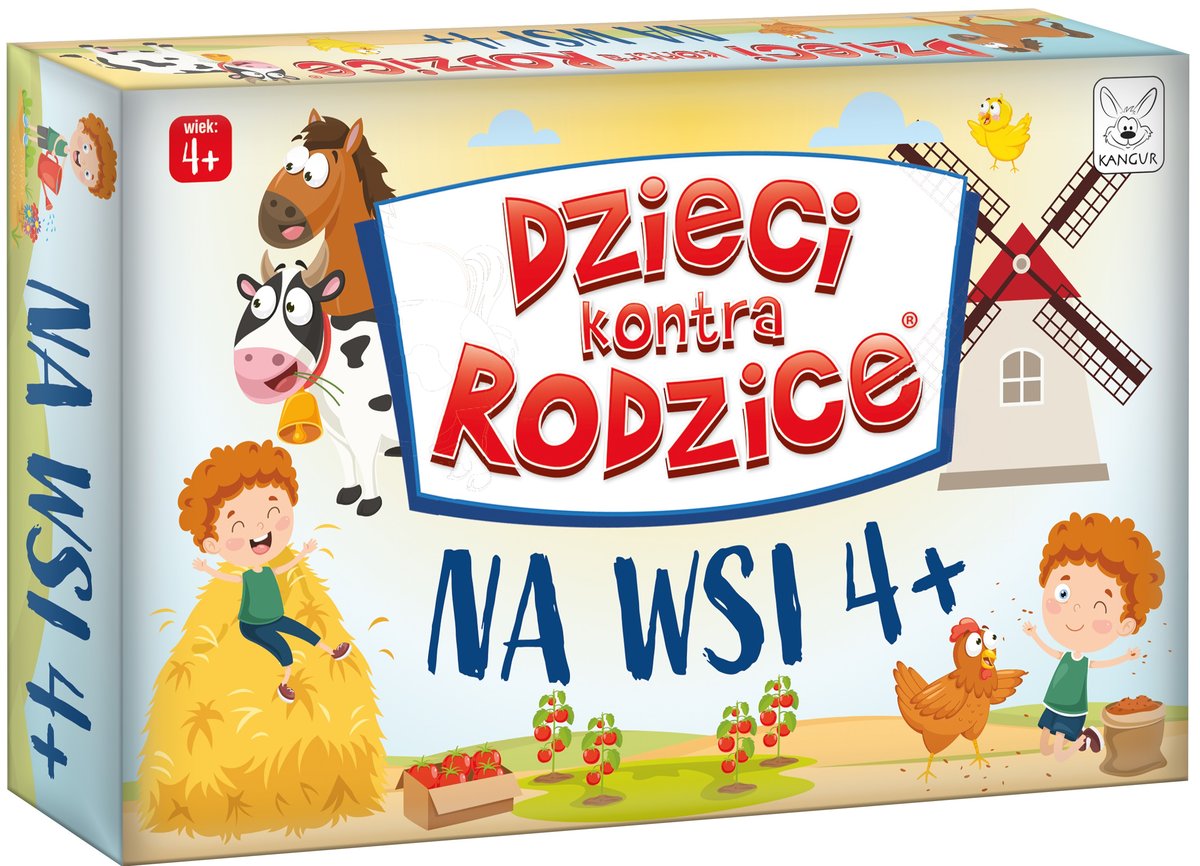 Dzieci Kontra Rodzice Na Wsi Gra Rodzinna Kangur Kangur Sklep