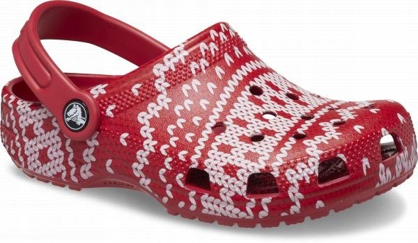 Dzieci Ce Buty Chodaki Crocs Classic Holiday Swater Clog