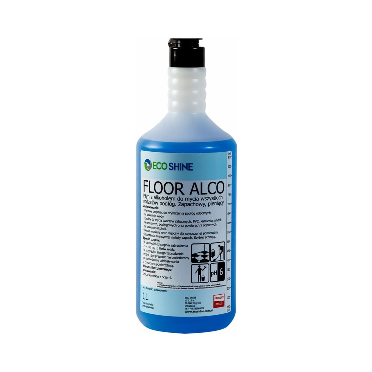 Eco Shine Floor Alco P Yn Do Mycia Pod G L Eco Shine Sklep Empik