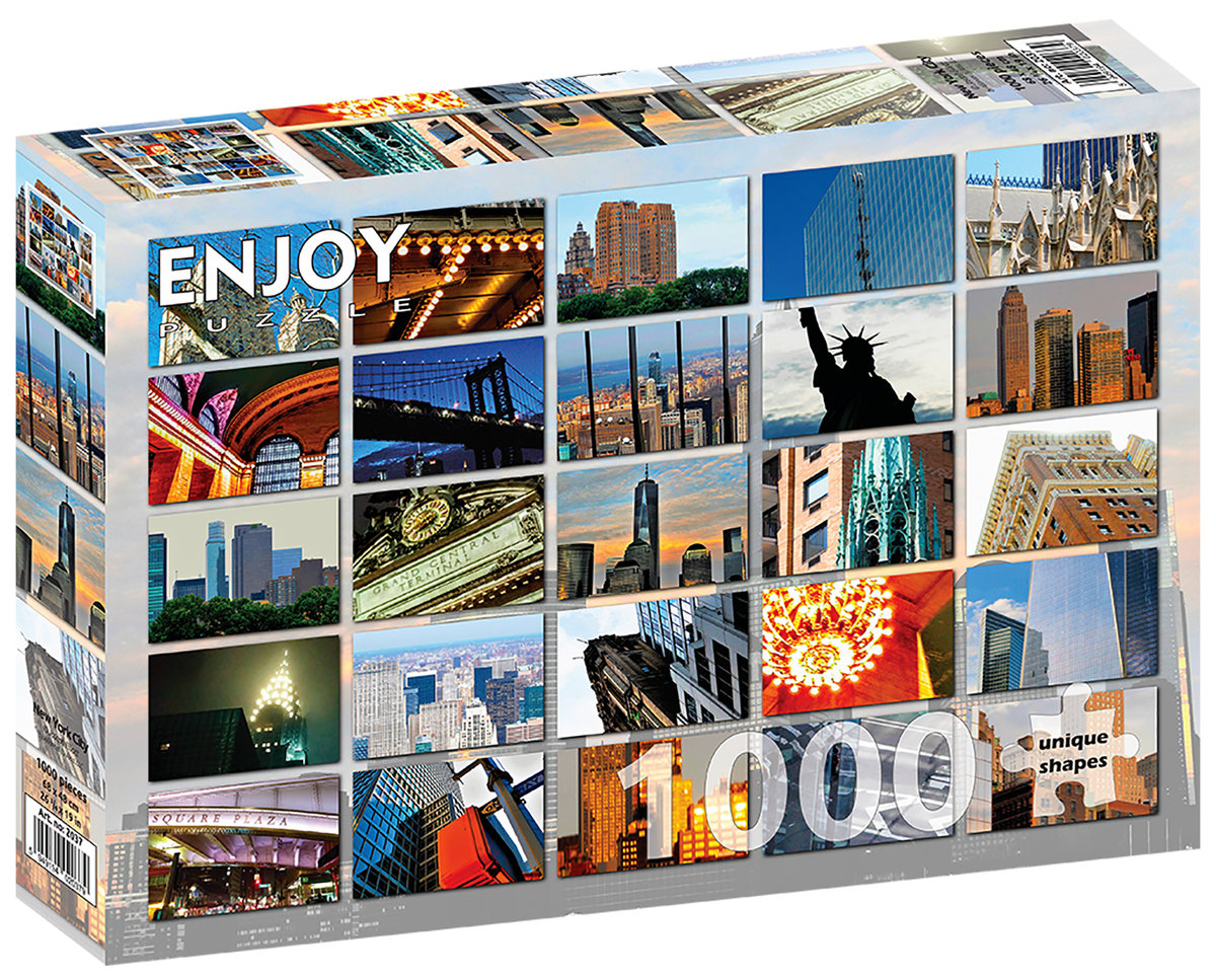 Enjoy Puzzle Nowy Jork USA 1000 El Enjoy Sklep EMPIK