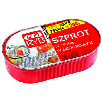 Era Ryb Szprot W Sosie Pomidorowym Eo 300 G GUILLIN POLSKA Sklep