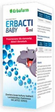 ERBACTI BABY Probiotyk Dla Dzieci 5 Ml Sklep EMPIK