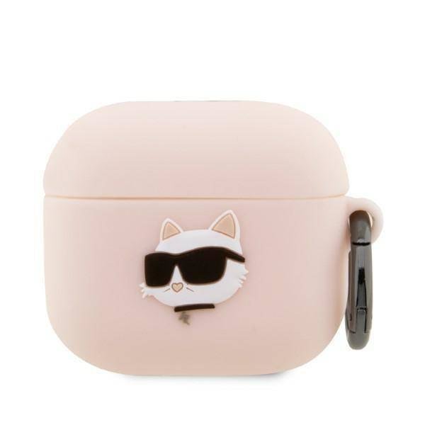 Etui Apple Airpods Karl Lagerfeld Silicone Choupette Head D Jasny