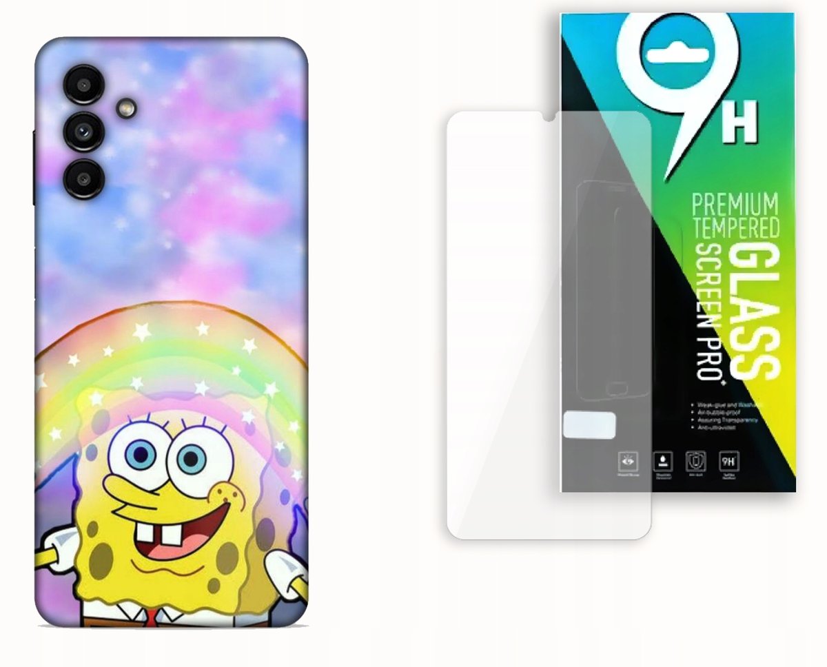 Etui Case Do Samsung Galaxy A Szk O Hartowane Sponge Bob Bajki