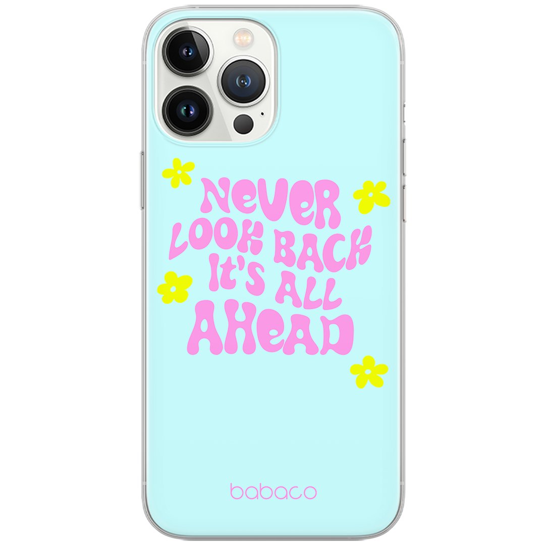 Etui dedykowane do Iphone 15 PRO wzór Never look back 005 oryginalne i