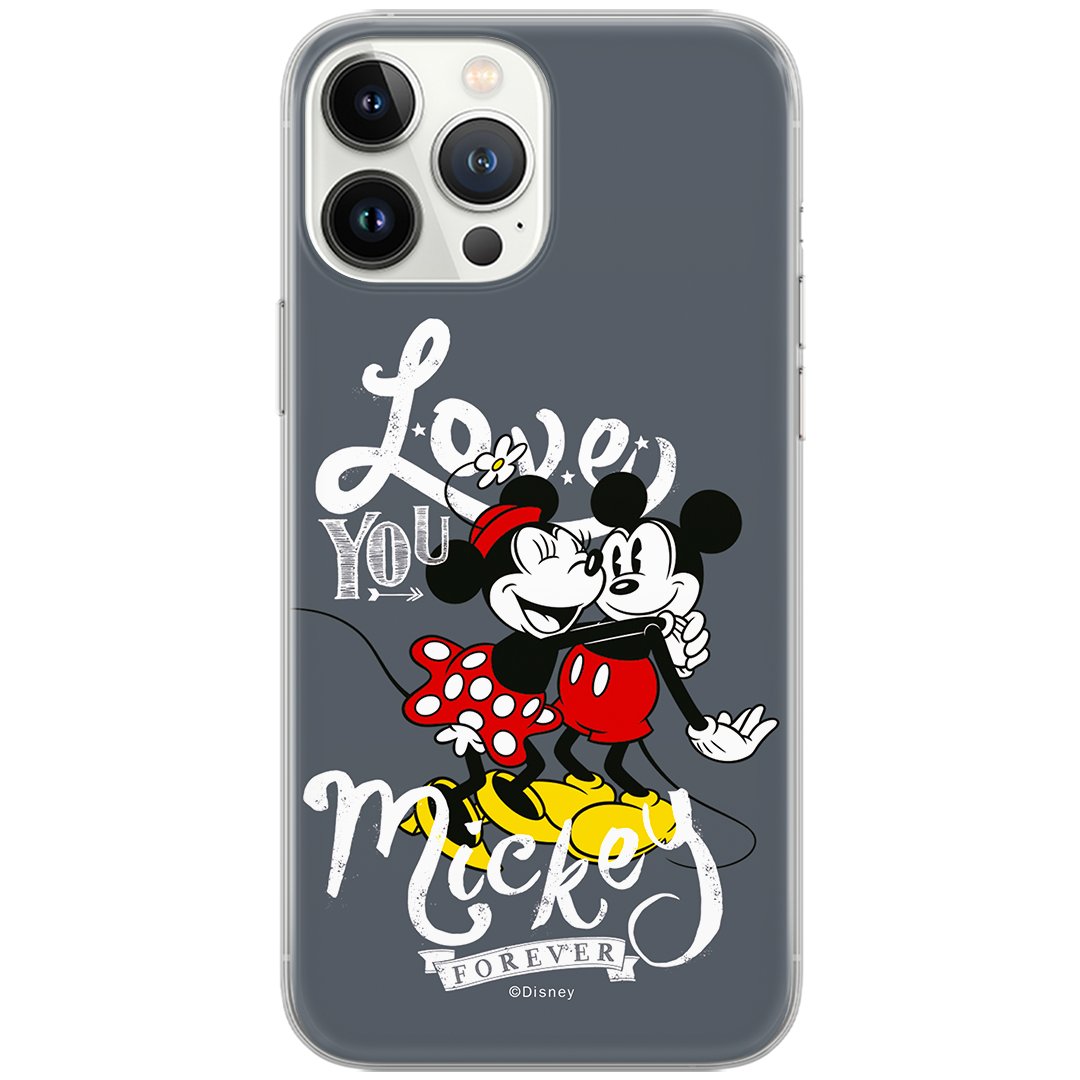 Etui Disney dedykowane do Iphone 14 PRO MAX wzór Mickey i Minnie 001