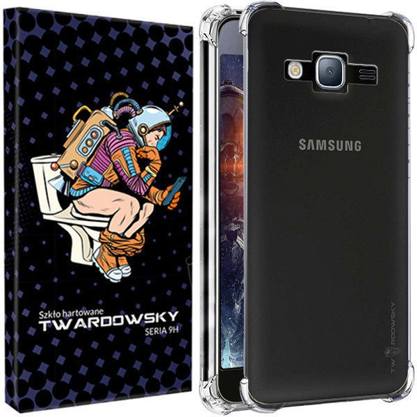 Etui Do Galaxy J3 2016 J320 Twardowsky Air Szkło TWARDOWSKY Sklep