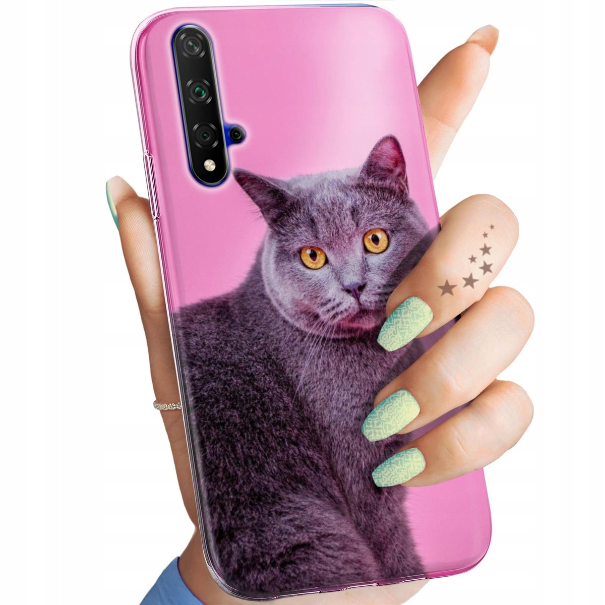 Etui Do Huawei Nova T Honor Wzory Koty Kotki Kociaki Obudowa Case