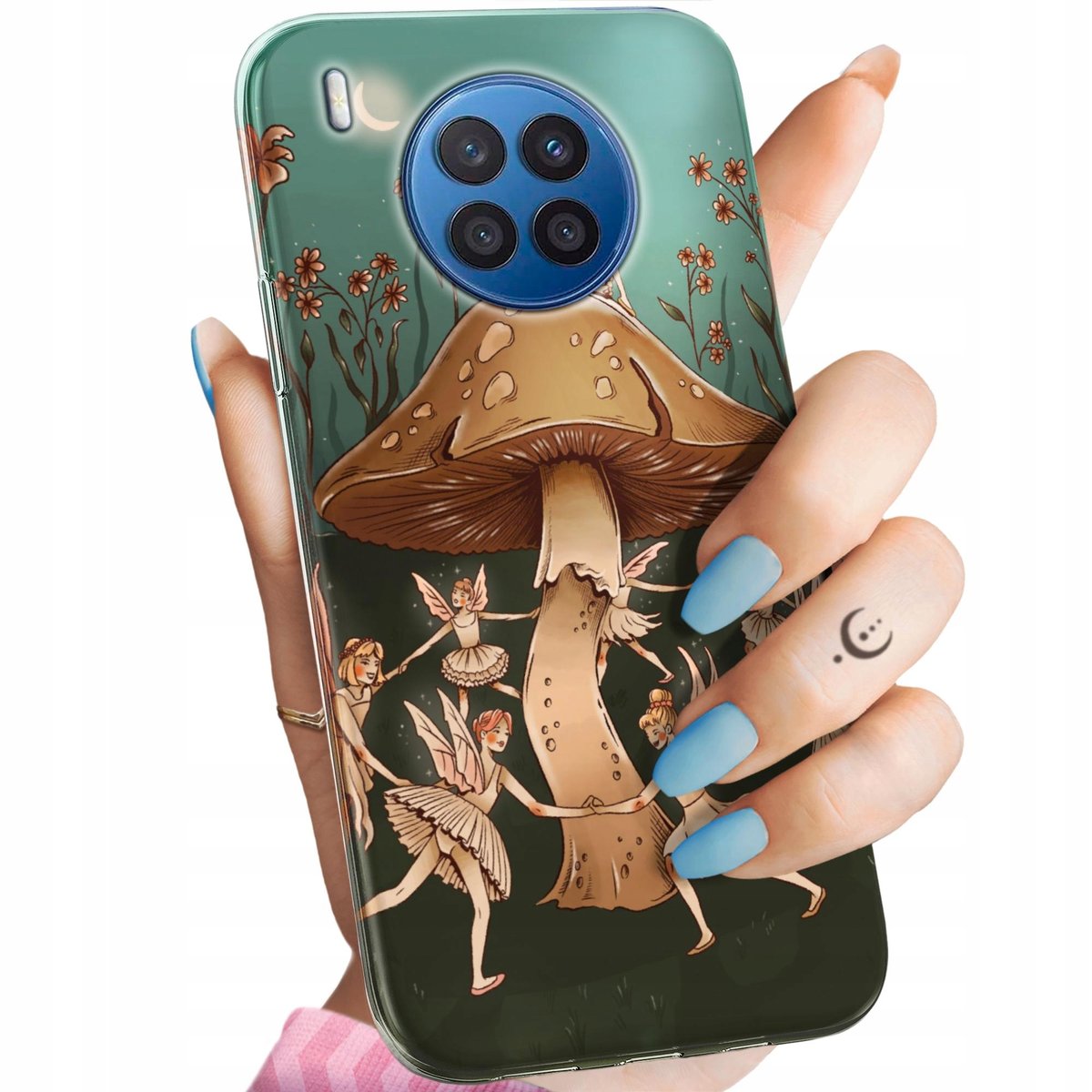 Etui Do Huawei Nova 8I Wzory Fantasy Magic Wróżka Obudowa Pokrowiec