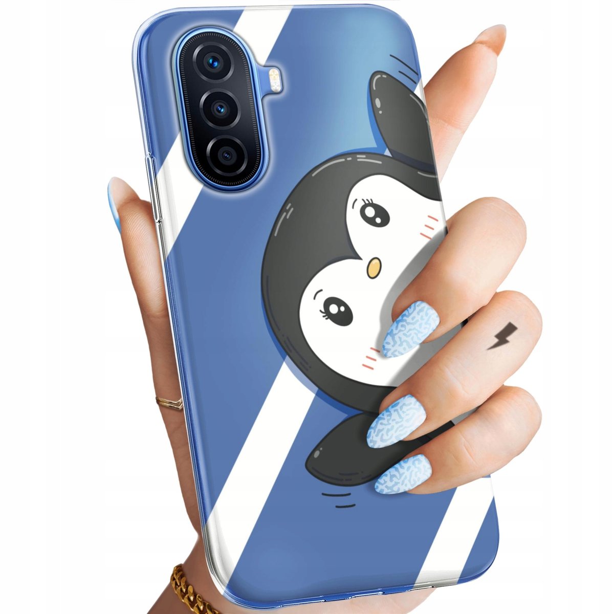 Etui Do Huawei Nova Y Wzory Pingwinek Pingwin Happy Feet Obudowa Case