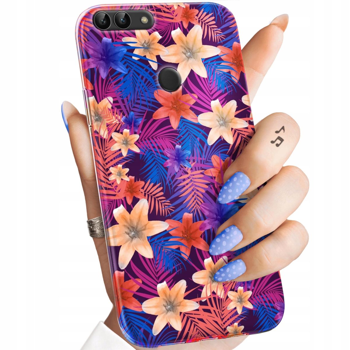 Etui Do Huawei P Smart Wzory Tropic Tropikalne Tropiki Egzotyka Obudowa