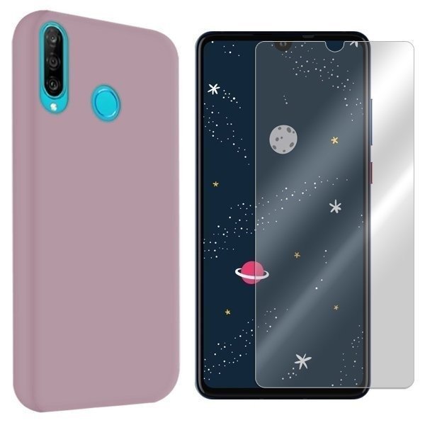 Etui do Huawei P30 Lite pokrowiec Velvet szkło 9H VegaCom Sklep