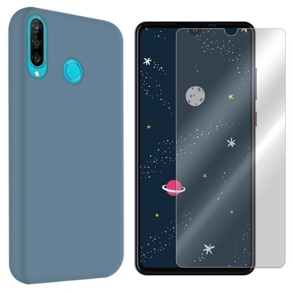 Etui do Huawei P30 Lite pokrowiec Velvet szkło 9H VegaCom Sklep