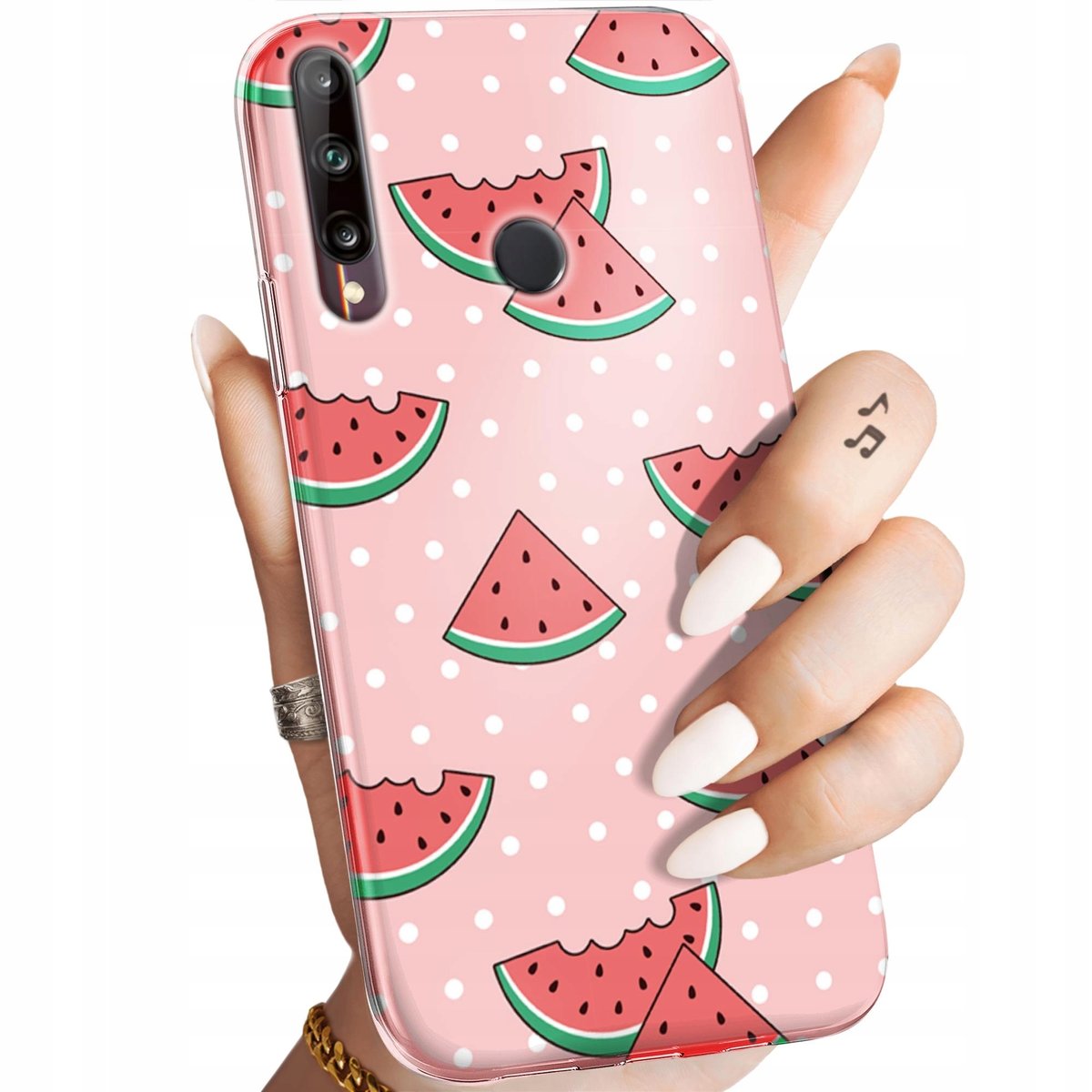 Etui Do Huawei P Lite E Wzory Arbuz Z Arbuzem Melon Obudowa Pokrowiec