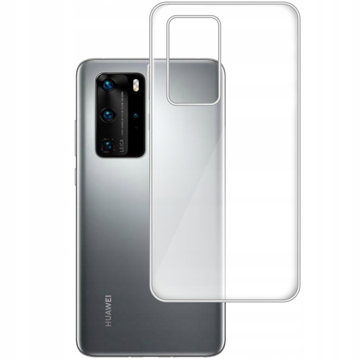 Etui Do Huawei P Pro Gumowe Obudowa Case Silikon Slim Pokrowiec Cover