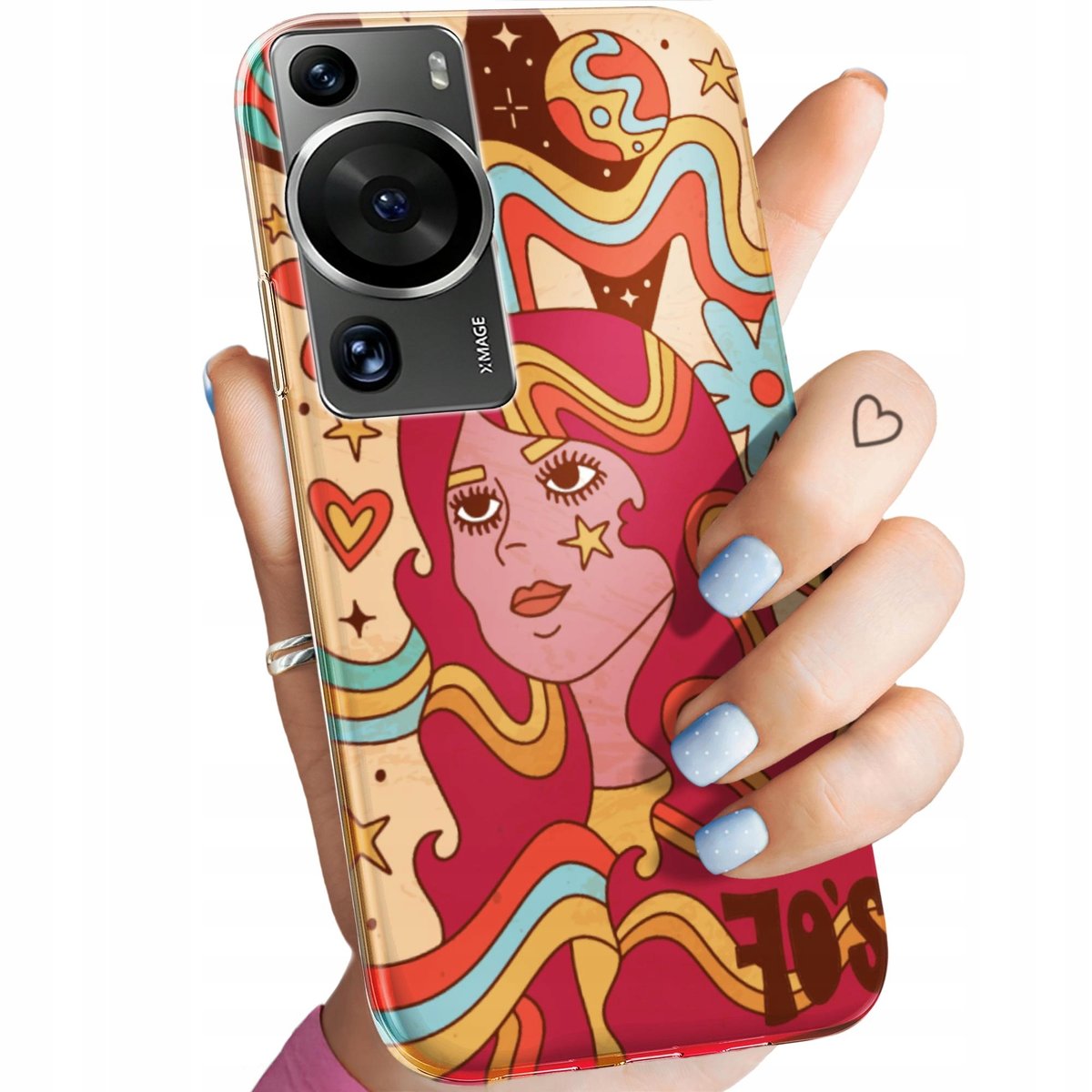 Etui Do Huawei P P Pro Wzory Hippie Peace Hippisi Obudowa