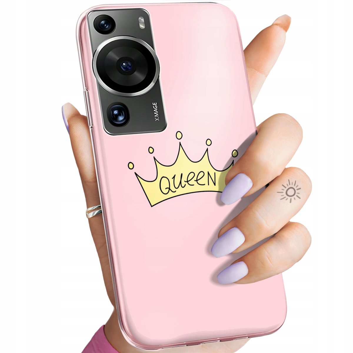 Etui Do Huawei P60 P60 Pro Wzory Księżniczka Queen Princess Obudowa