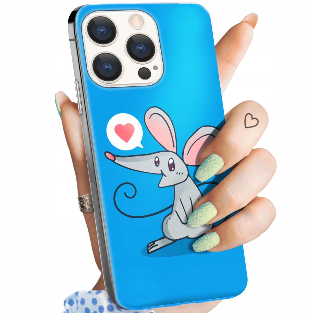 Etui Do Iphone Pro Max Wzory Myszka Mouse Mini Obudowa Pokrowiec