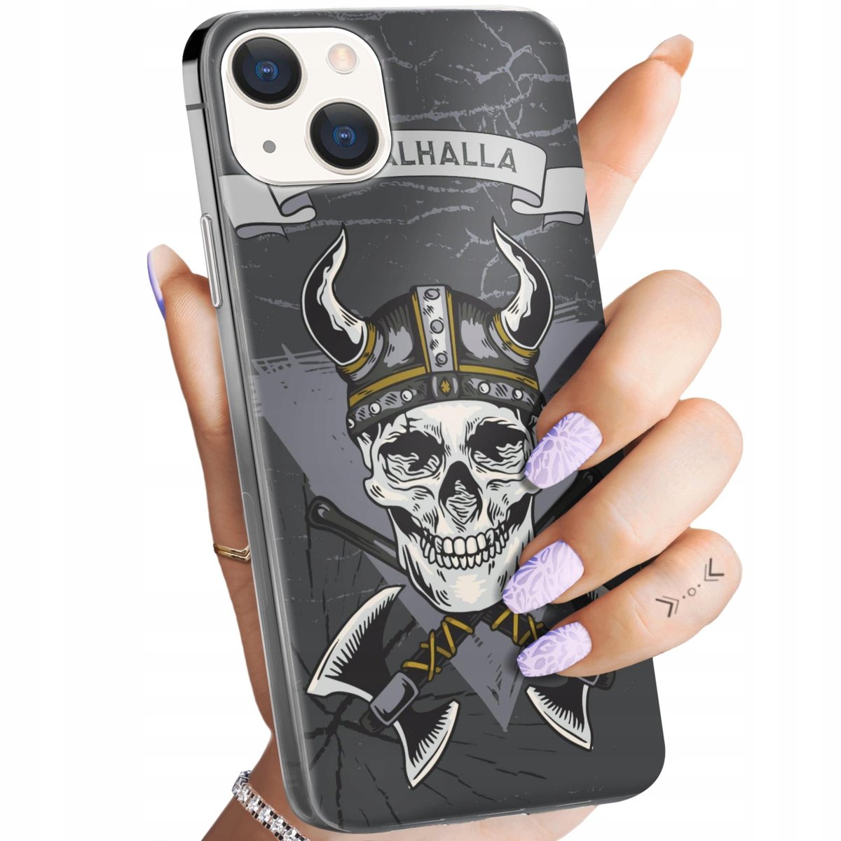 ETUI DO IPHONE 15 WZORY WIKINGOWIE VIKING RUNY ODYN OBUDOWA POKROWIEC