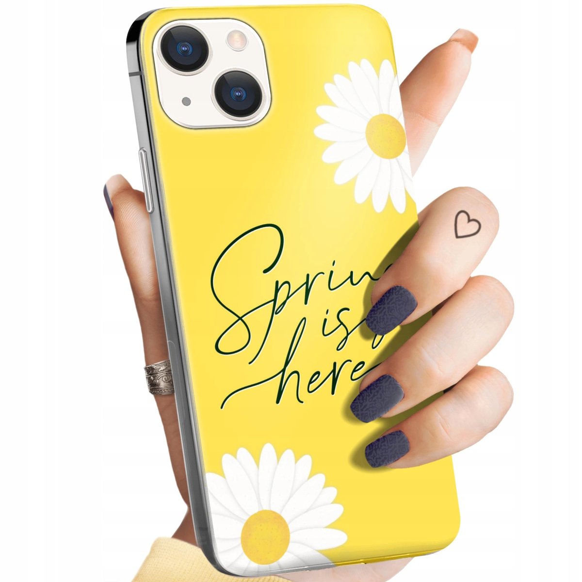 Etui Do Iphone Wzory Wiosna Wiosenne Spring Obudowa Pokrowiec Case