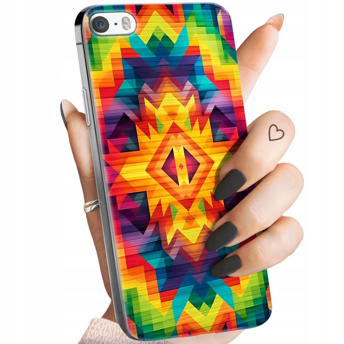 ETUI DO IPHONE 5 5S SE WZORY AZTECKIE AZTEC AZTECY OBUDOWA