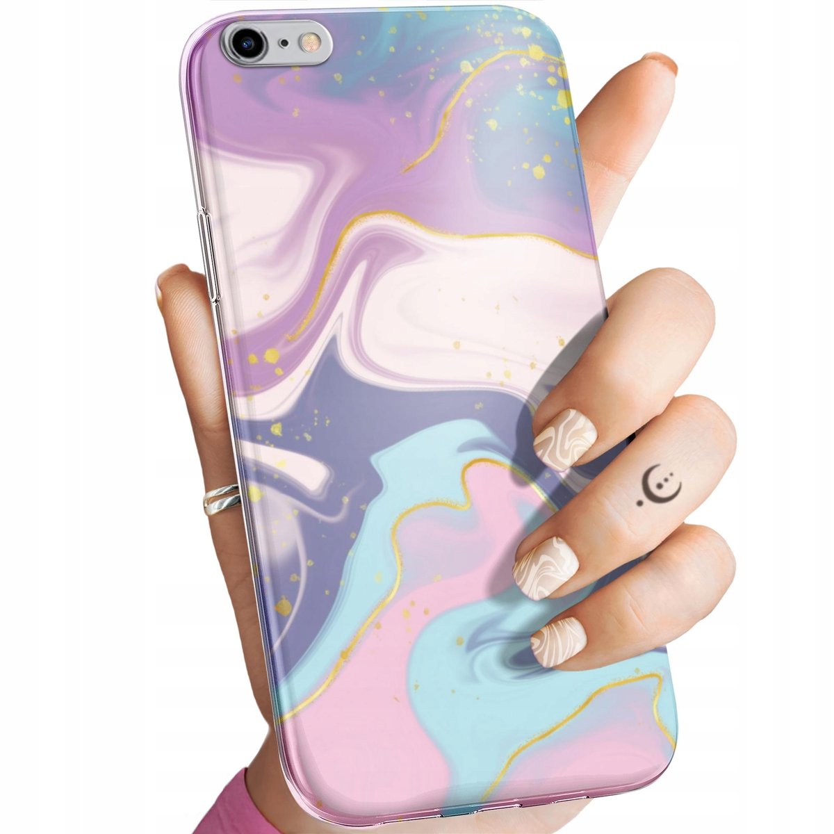 Etui Do Iphone Plus S Plus Wzory Pastele Ilustracja Kolory Obudowa