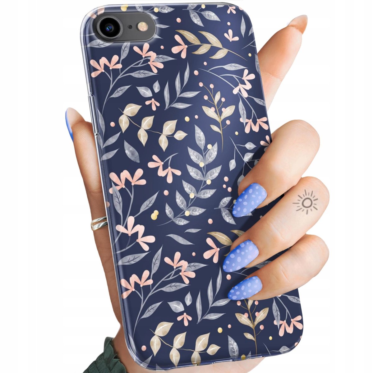 Etui Do Iphone Se Wzory Floral Botanika Bukiety Obudowa