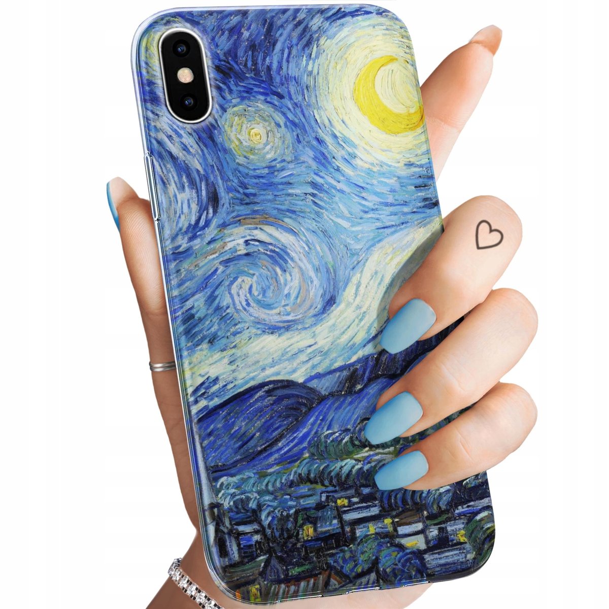 Etui Do Iphone X Xs Wzory Vincent Van Gogh Van Gogh Gwieździsta Noc