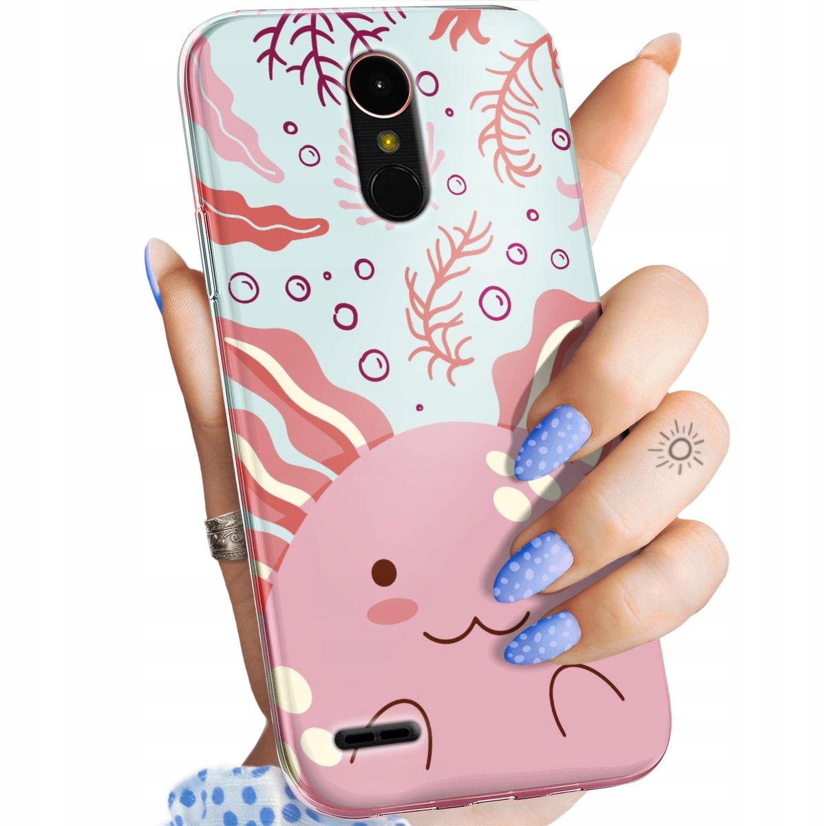 Etui Do Lg K Wzory Axolotl Aksolotl Z Aksolotlem Obudowa