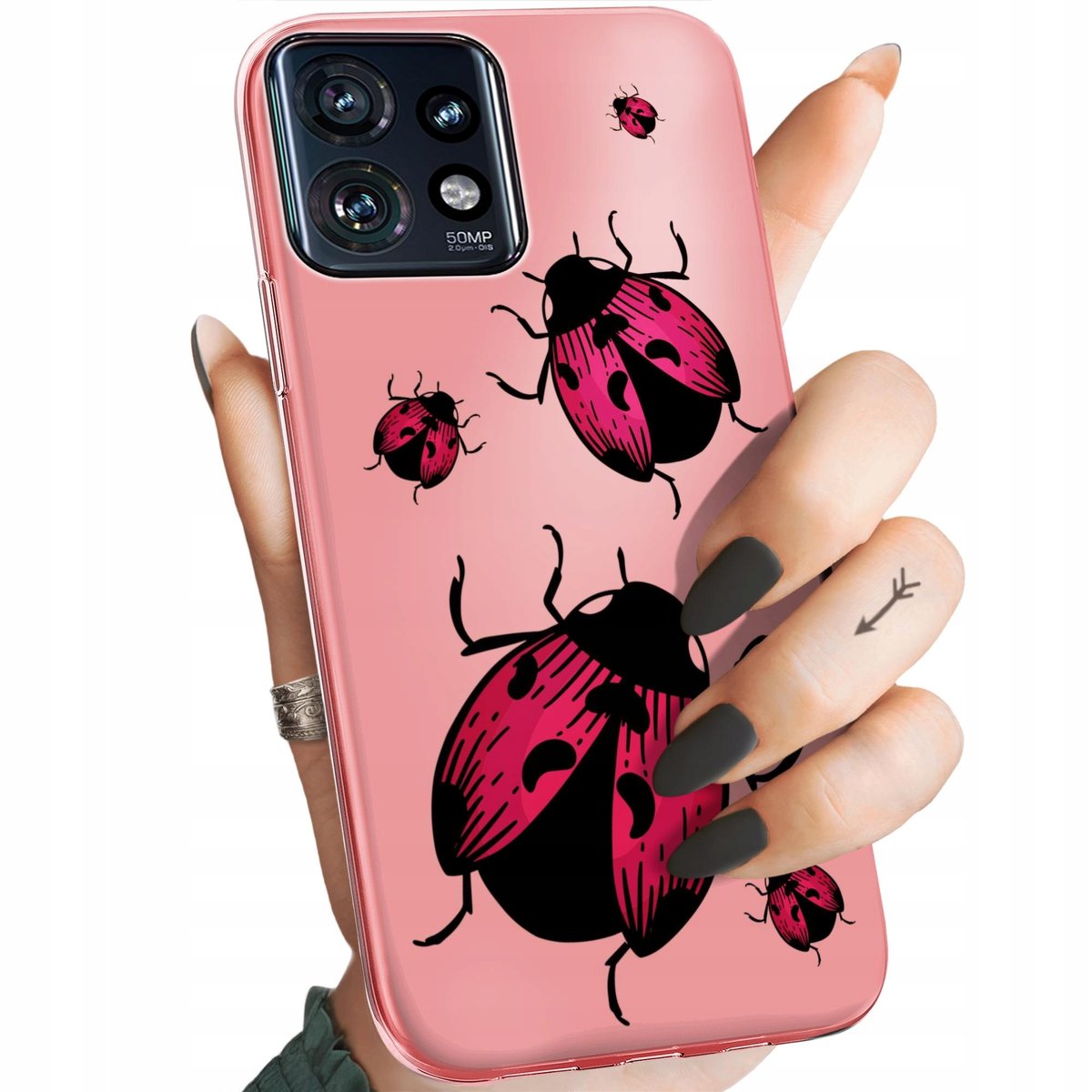 Etui Do Motorola Edge Pro Wzory Biedronka Z Biedronk Ladybug