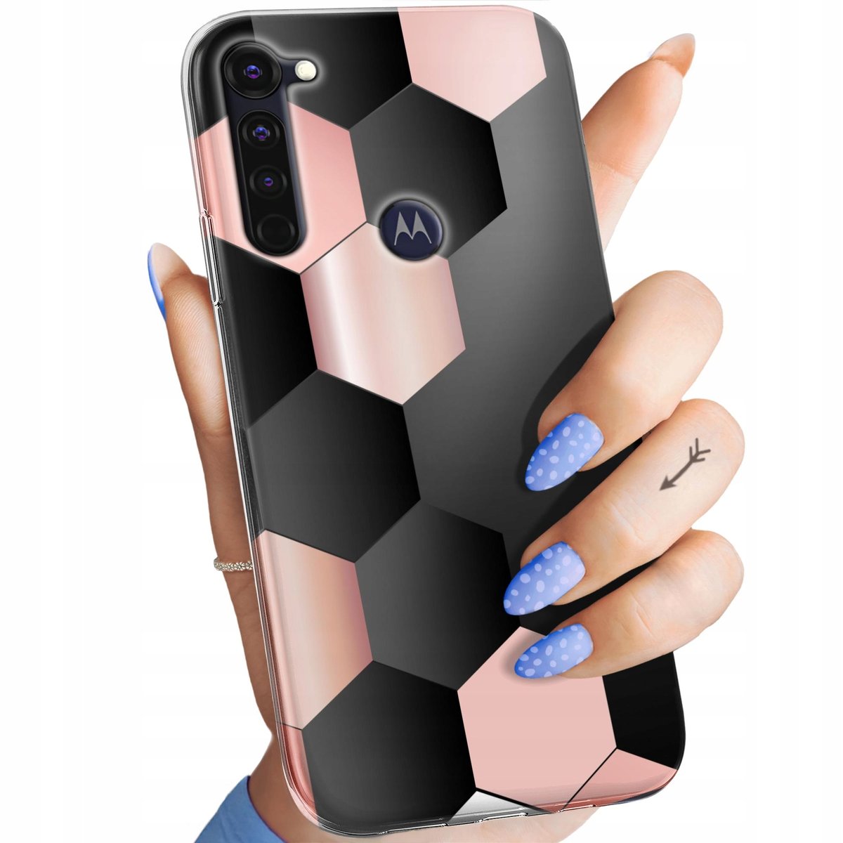 Etui Do Motorola Moto G Pro Wzory Geometryczne Symetria Obudowa