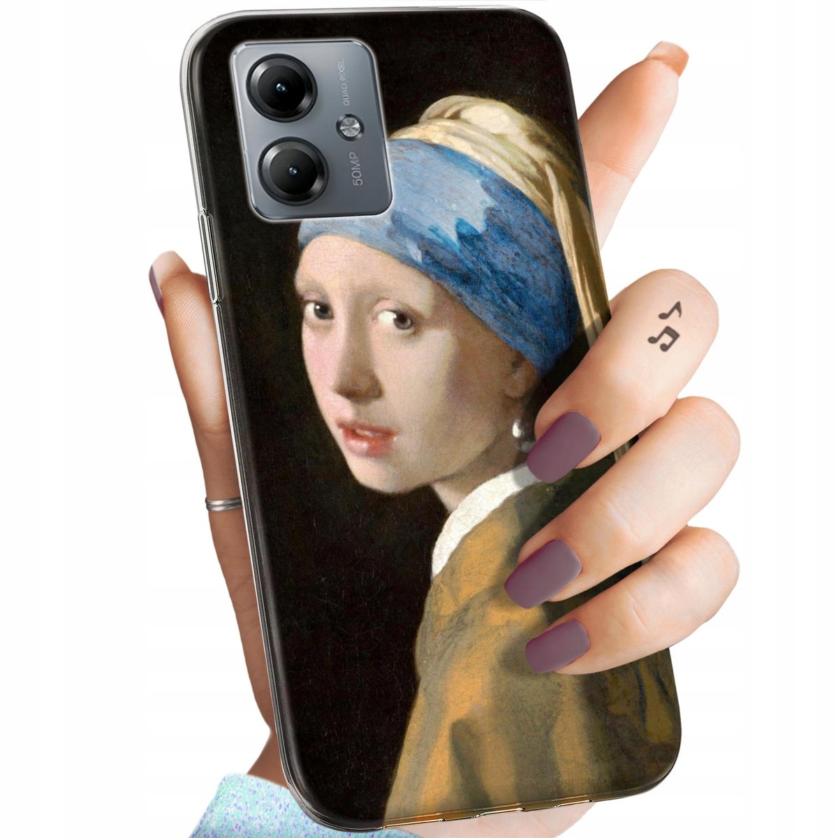 Etui Do Motorola Moto G Wzory Vermeer Johannes Malarz Obudowa