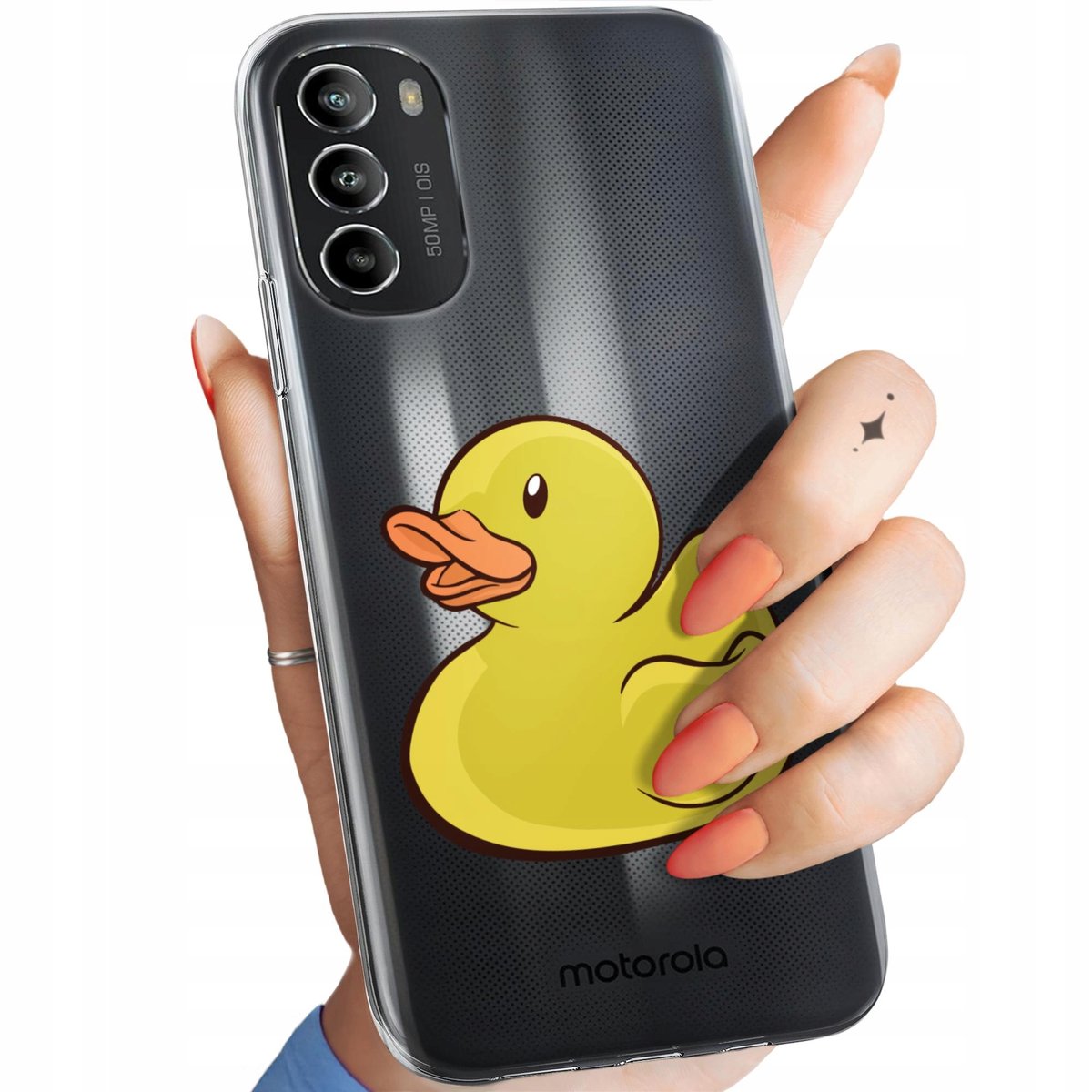 Etui Do Motorola Moto G82 Wzory Bez Tła Naklejki Sticker Obudowa